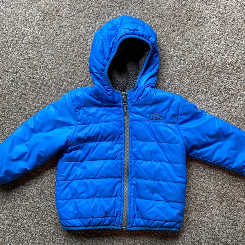 LL bean Reversible winter coat 12-18 months